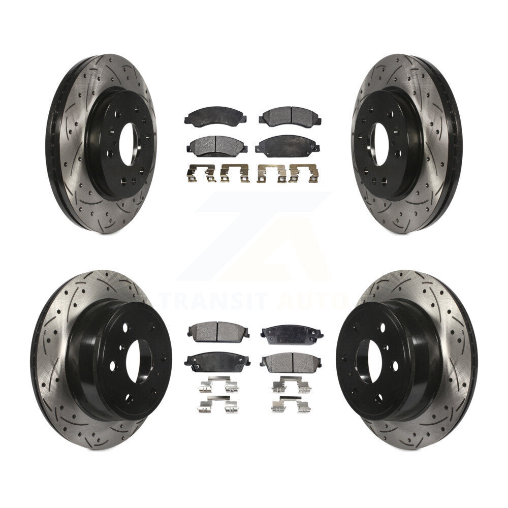 Performance Upgrade Brake Kit For 2007 Chevrolet Tahoe KDT-100196 Transit Auto