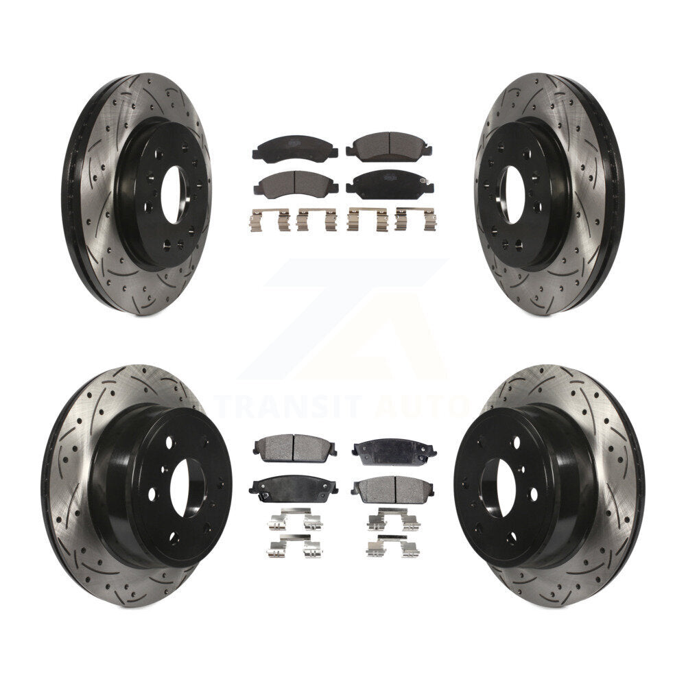 Performance Upgrade Brake Kit For 2008 Chevrolet Silverado 1500 KDT-100197 Transit Auto