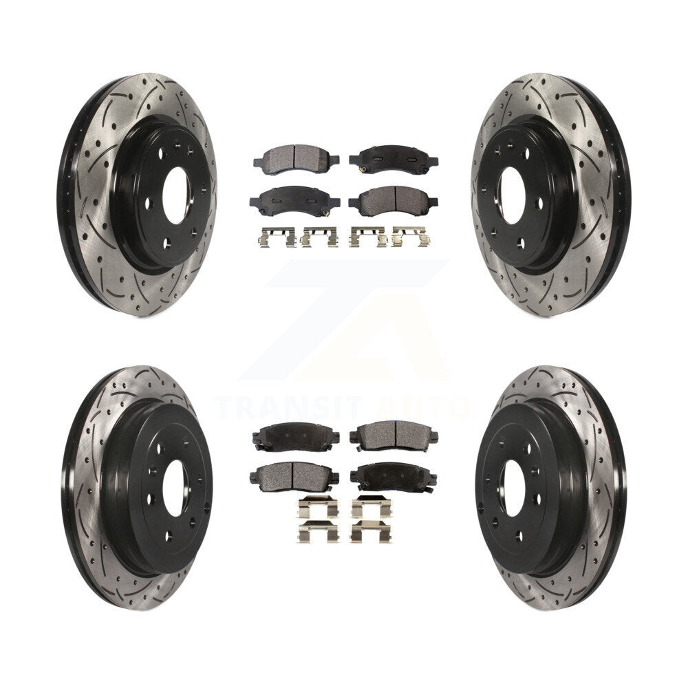 Performance Upgrade Brake Kit For 2009 Buick Enclave KDT-100199 Transit Auto