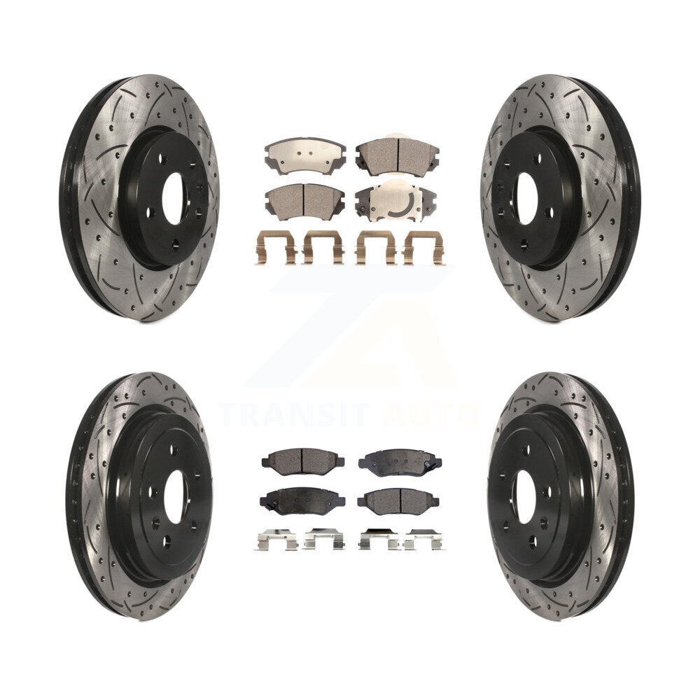 Performance Upgrade Brake Kit For 2014 Chevrolet Camaro LT/LS KDT-100200 Transit Auto