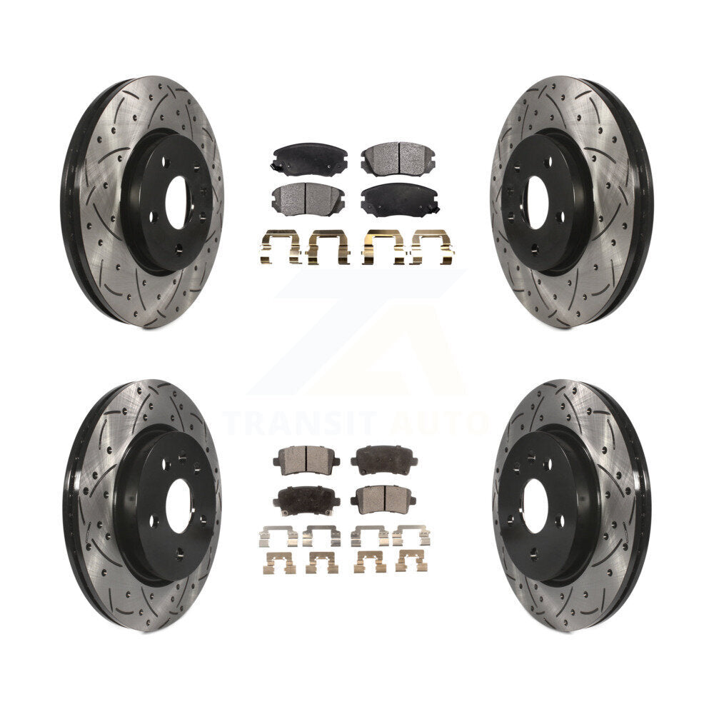 Performance Upgrade Brake Kit For 2014 Chevrolet Impala KDT-100202 Transit Auto