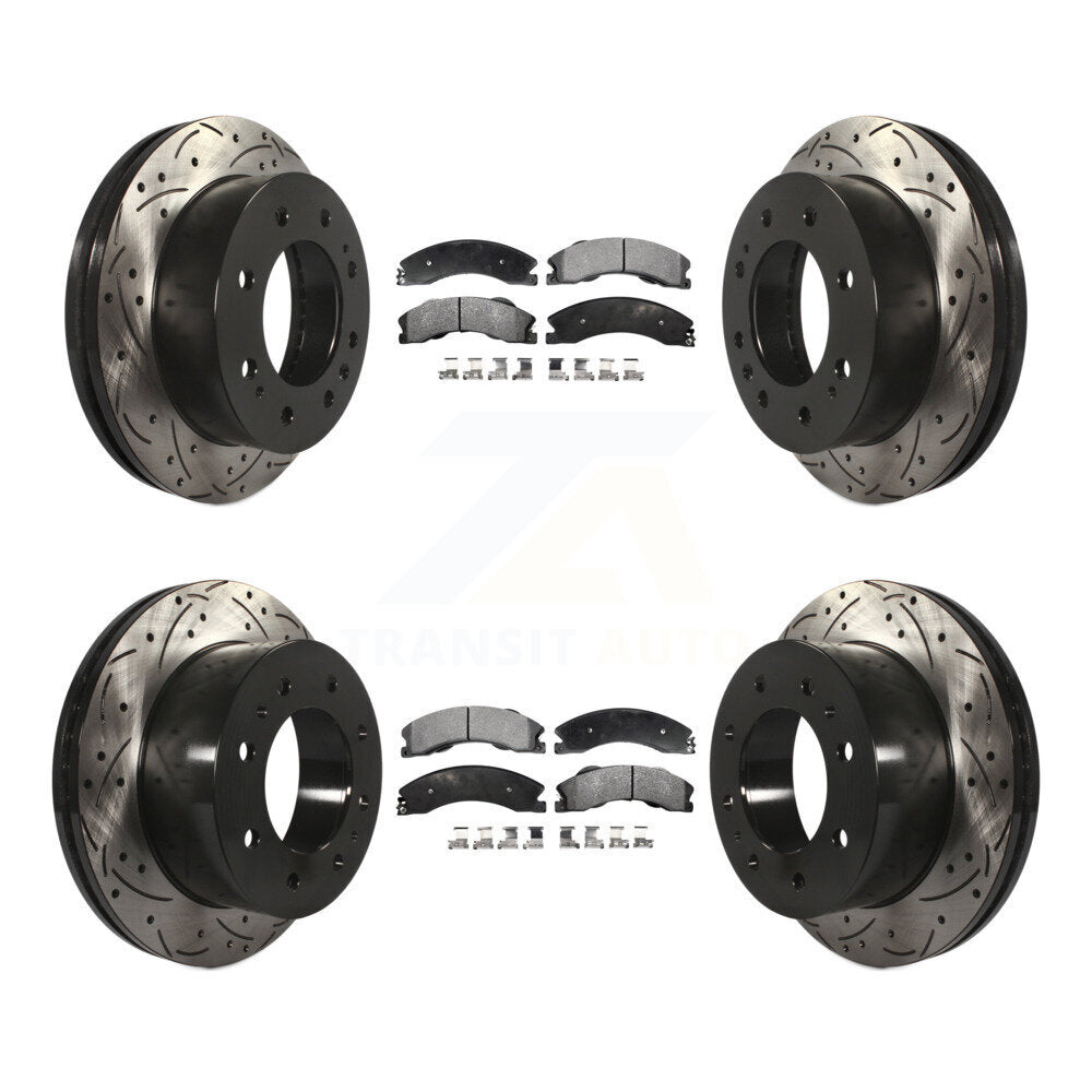 Performance Upgrade Brake Kit For 2014 GMC Sierra 2500 HD KDT-100209 Transit Auto