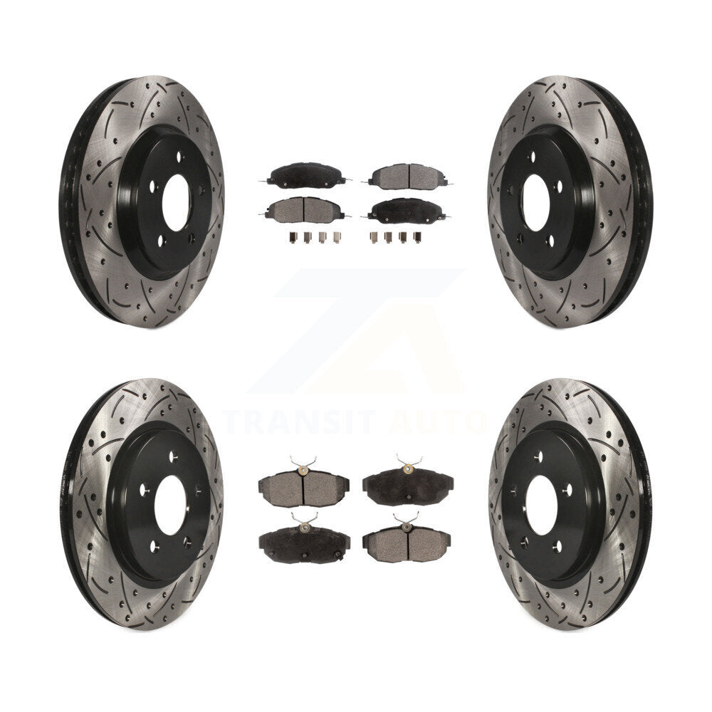 Performance Upgrade Brake Kit For 2011 Ford Mustang Base KDT-100220 Transit Auto