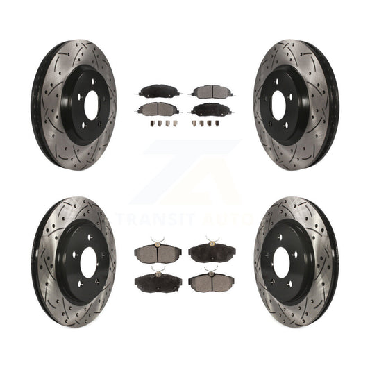 Performance Upgrade Brake Kit For 2011 Ford Mustang Base KDT-100220 Transit Auto