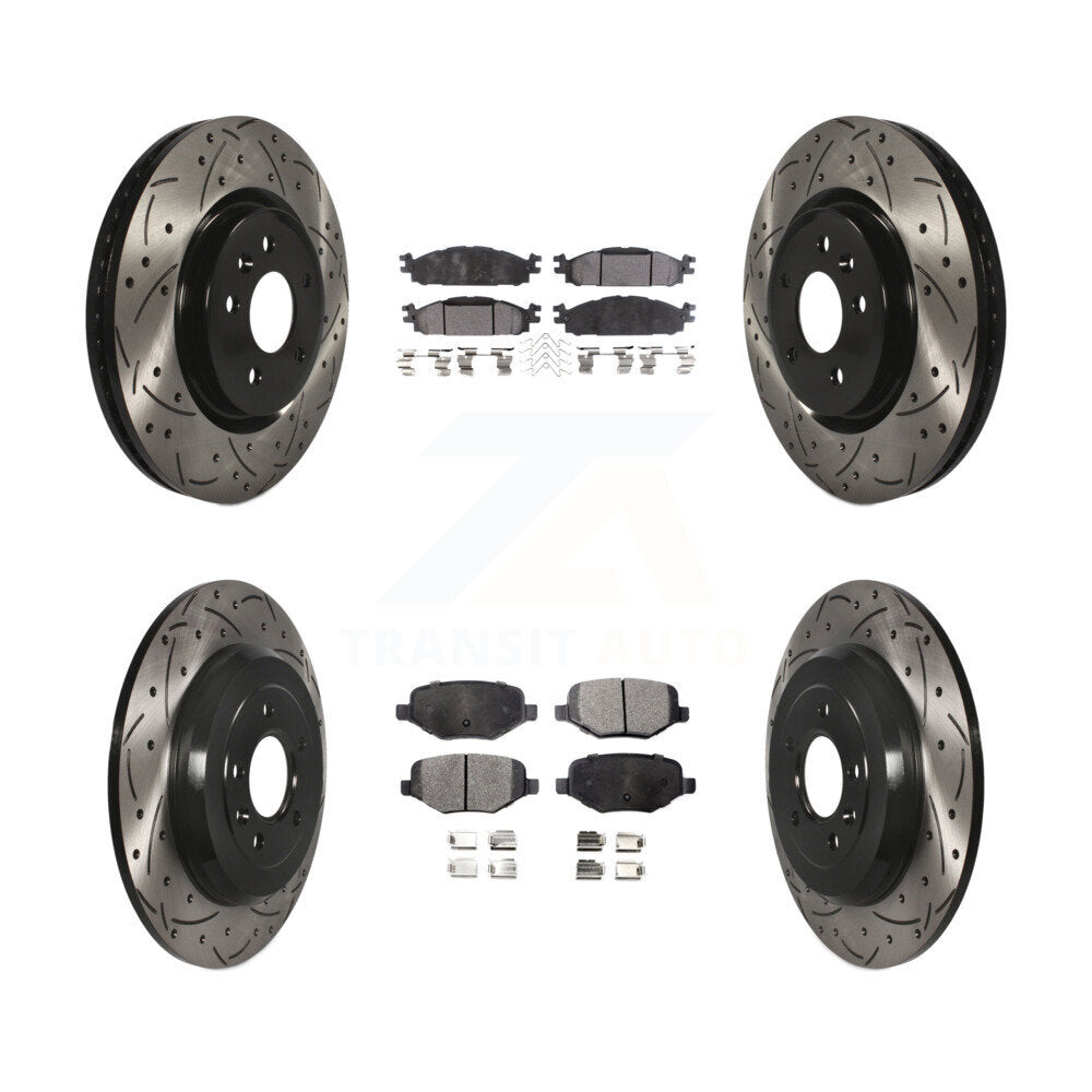 Performance Upgrade Brake Kit For 2014 Ford Taurus Limited/SE/SEL KDT-100230 Transit Auto