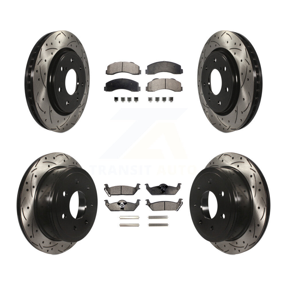 Performance Upgrade Brake Kit For 2011 Ford F-150 With 7 Lug Wheels KDT-100233 Transit Auto