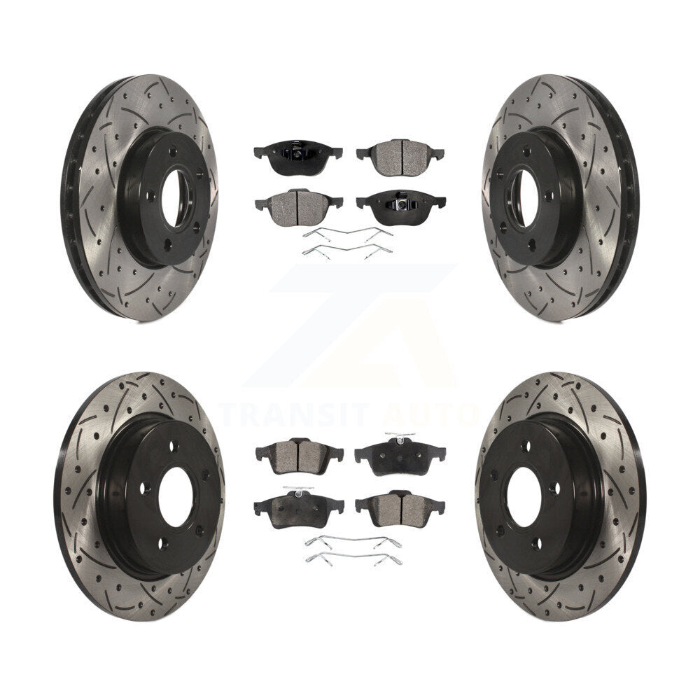 Performance Upgrade Brake Kit For 2015 Ford Focus S/Titanium/Electric/SE KDT-100236 Transit Auto