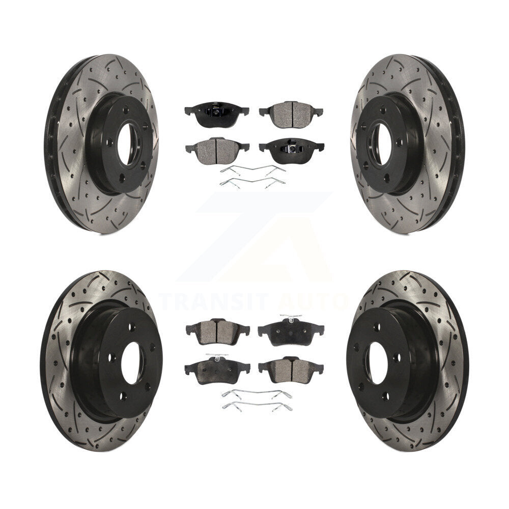 Performance Upgrade Brake Kit For 2014 Ford C-Max FULL HYBRID EV-GAS (FHEV) engine KDT-100237 Transit Auto