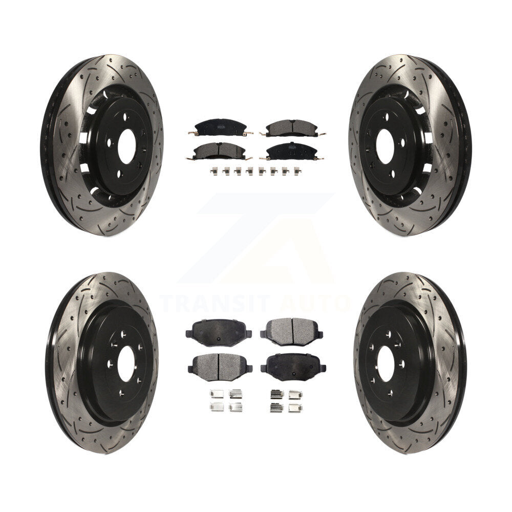 Performance Upgrade Brake Kit For 2015 Ford Police Interceptor Utility KDT-100239 Transit Auto