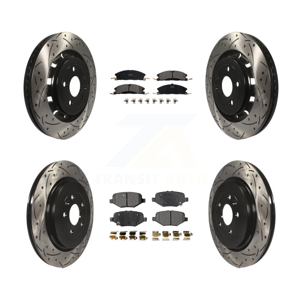 Performance Upgrade Brake Kit For 2014 Ford Taurus SHO KDT-100240 Transit Auto