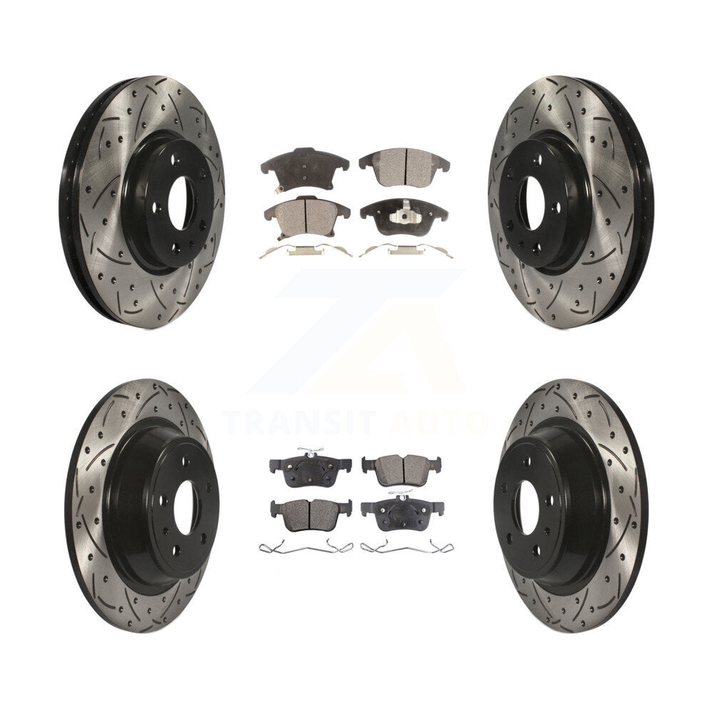 Performance Upgrade Brake Kit For 2016 Lincoln MKZ FULL HYBRID EV-GAS (FHEV) engine KDT-100241 Transit Auto
