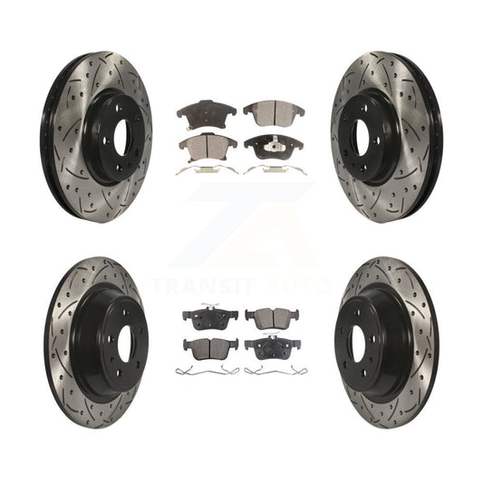 Performance Upgrade Brake Kit For 2016 Lincoln MKZ FULL HYBRID EV-GAS (FHEV) engine KDT-100241 Transit Auto