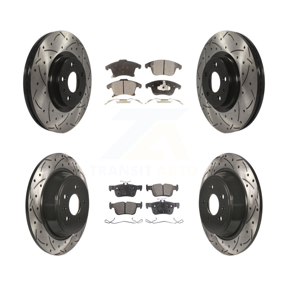 Performance Upgrade Brake Kit For 2016 Lincoln MKZ GAS engine KDT-100242 Transit Auto