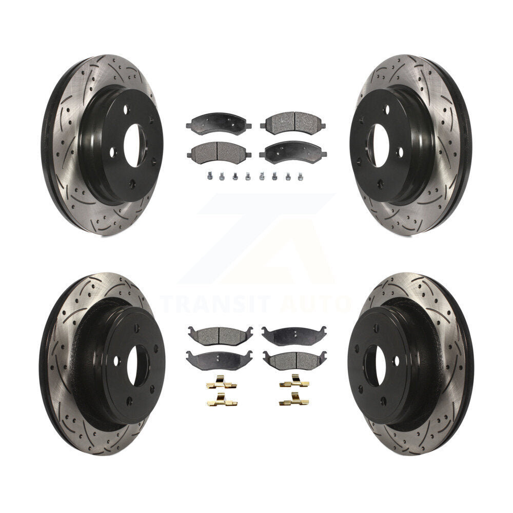 Performance Upgrade Brake Kit For 2007 Dodge Durango KDT-100250 Transit Auto