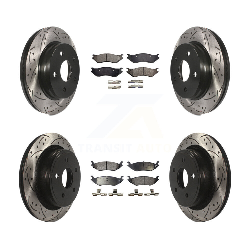 Performance Upgrade Brake Kit For 2004 Dodge Ram 1500 SLT/ST KDT-100251 Transit Auto