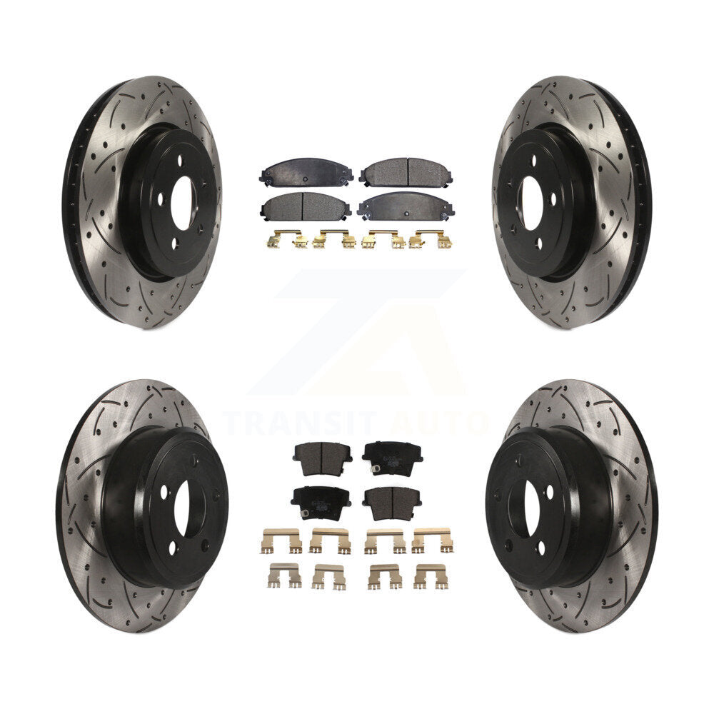 Performance Upgrade Brake Kit For 2006 Chrysler 300 AWD and with 3.5L KDT-100255 Transit Auto