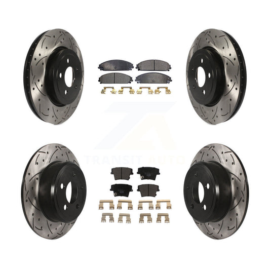 Performance Upgrade Brake Kit For 2006 Chrysler 300 AWD and with 3.5L KDT-100255 Transit Auto