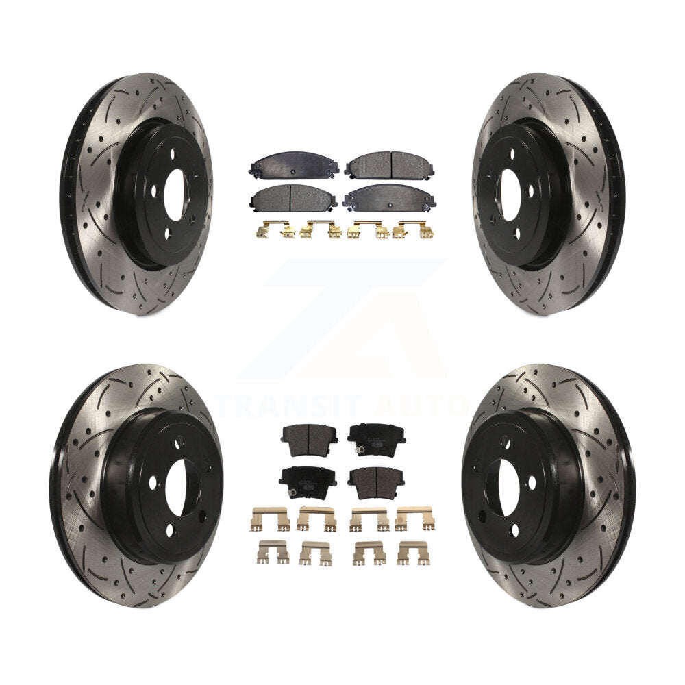 Performance Upgrade Brake Kit For 2008 Chrysler 300 5.7L KDT-100256 Transit Auto