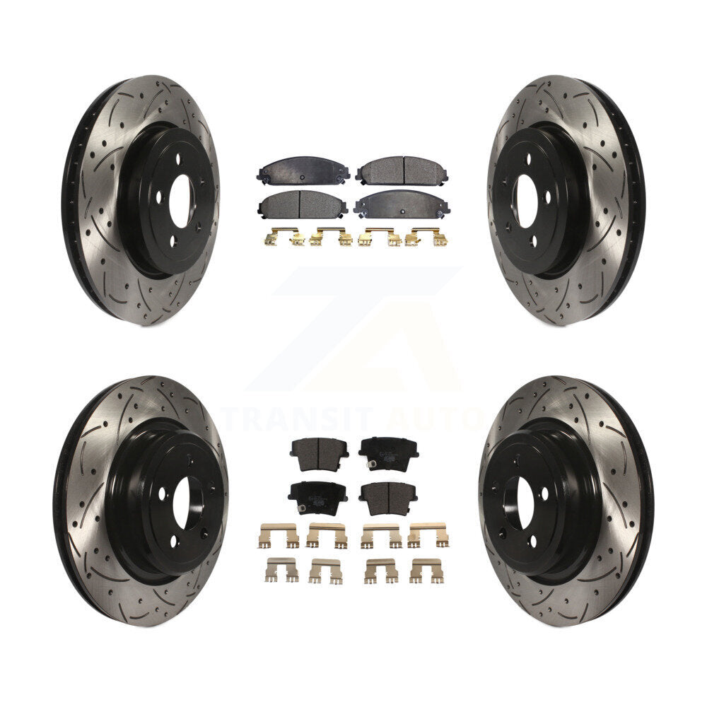 Performance Upgrade Brake Kit For 2007 Dodge Charger 5.7L. With Police Package KDT-100257 Transit Auto