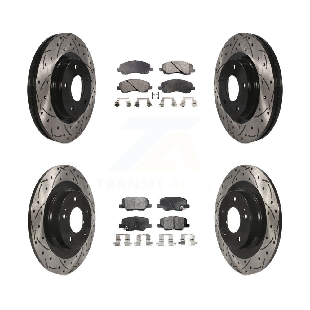 Performance Upgrade Brake Kit For 2014 Mitsubishi Outlander ES/SE KDT-100264 Transit Auto