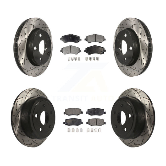 Performance Upgrade Brake Kit For 2012 Jeep Wrangler KDT-100265 Transit Auto