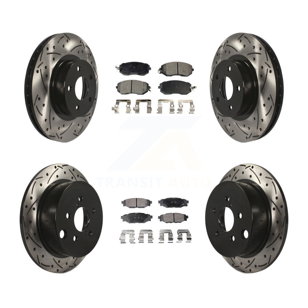 Performance Upgrade Brake Kit For 2013 Subaru Impreza Limited/Sport/Base/Sport Premium/Premium/Sport Limited/Touring KDT-100275 Transit Auto