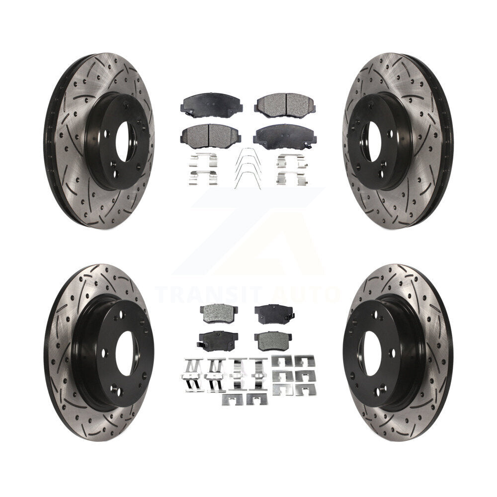 Performance Upgrade Brake Kit For 2015 Honda Civic EX-L KDT-100279 Transit Auto