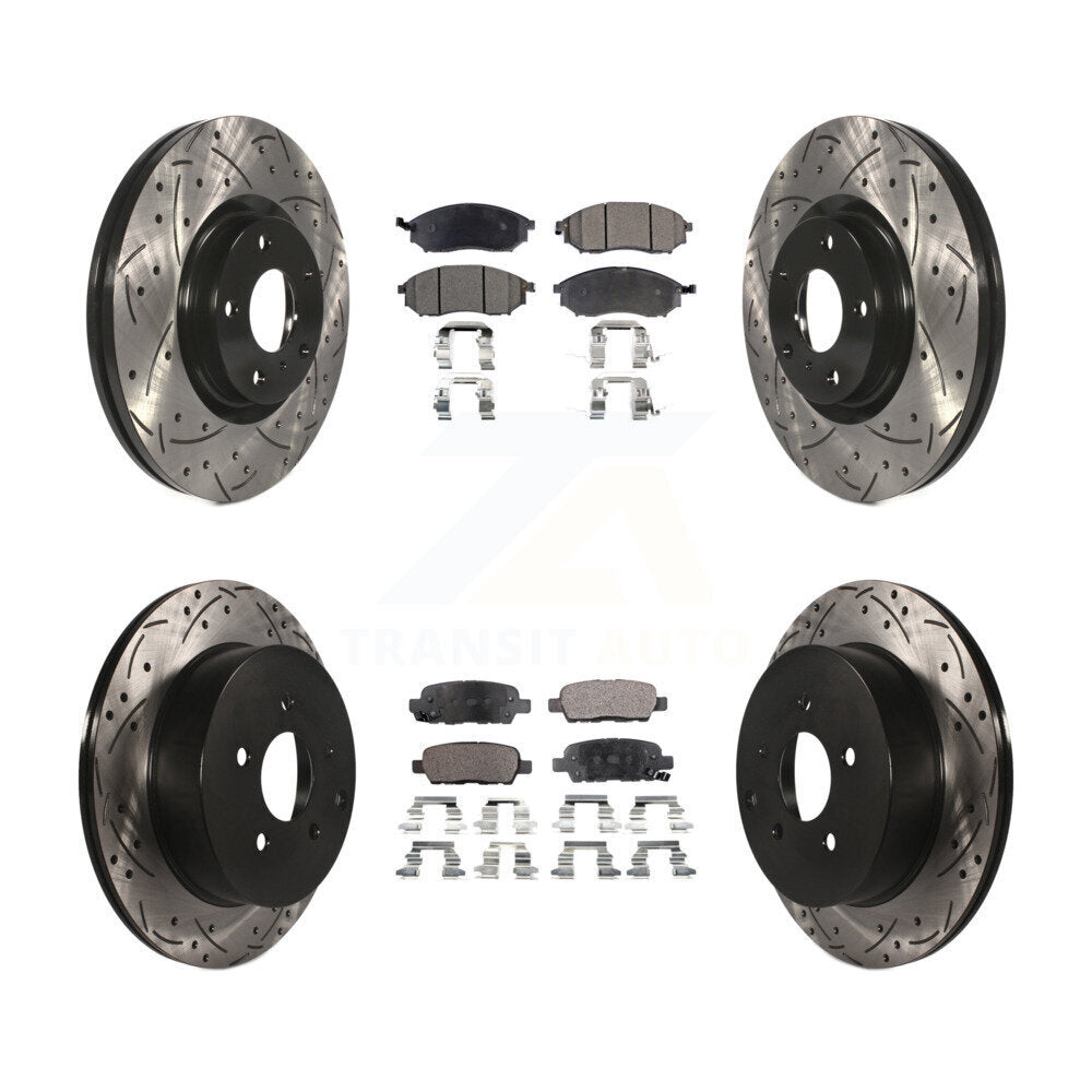 Performance Upgrade Brake Kit For 2014 Nissan Murano KDT-100284 Transit Auto