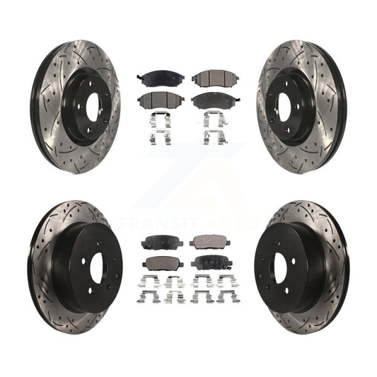Performance Upgrade Brake Kit For 2014 Nissan Murano KDT-100284 Transit Auto