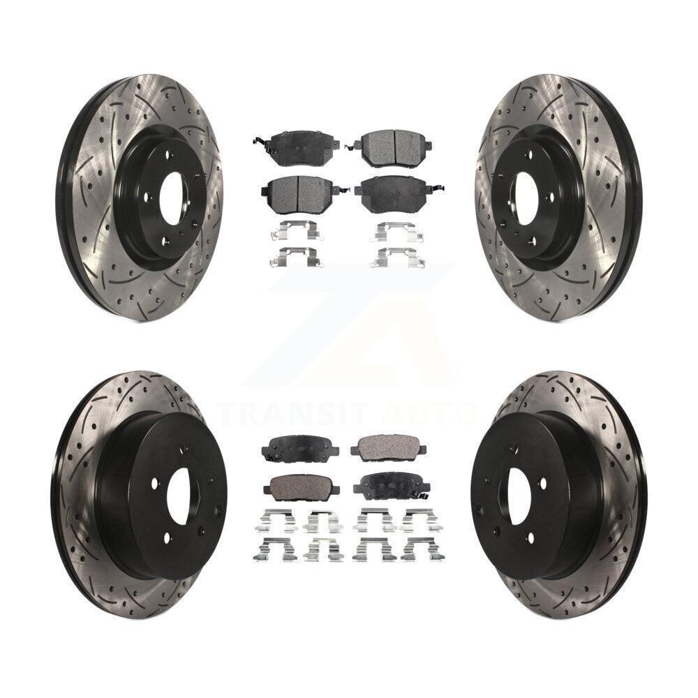 Performance Upgrade Brake Kit For 2010 Nissan Murano KDT-100288 Transit Auto
