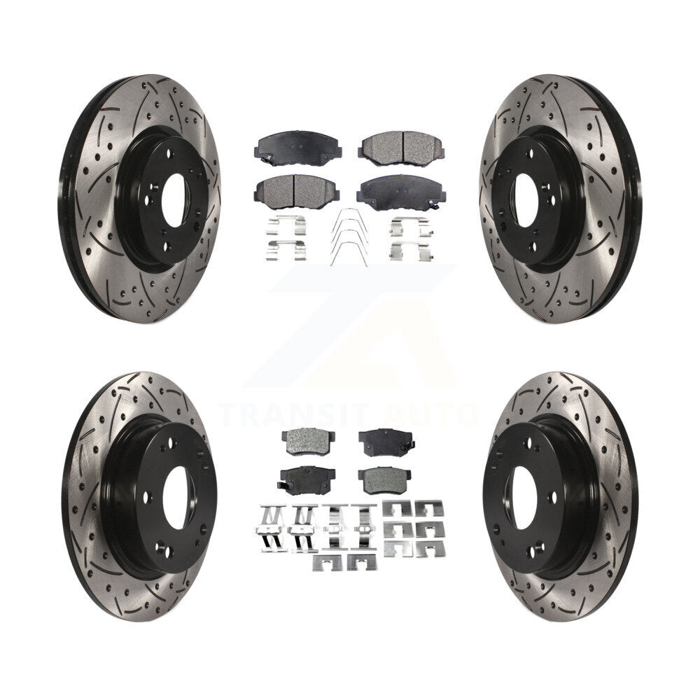 Performance Upgrade Brake Kit For 2014 Honda Civic Si KDT-100291 Transit Auto