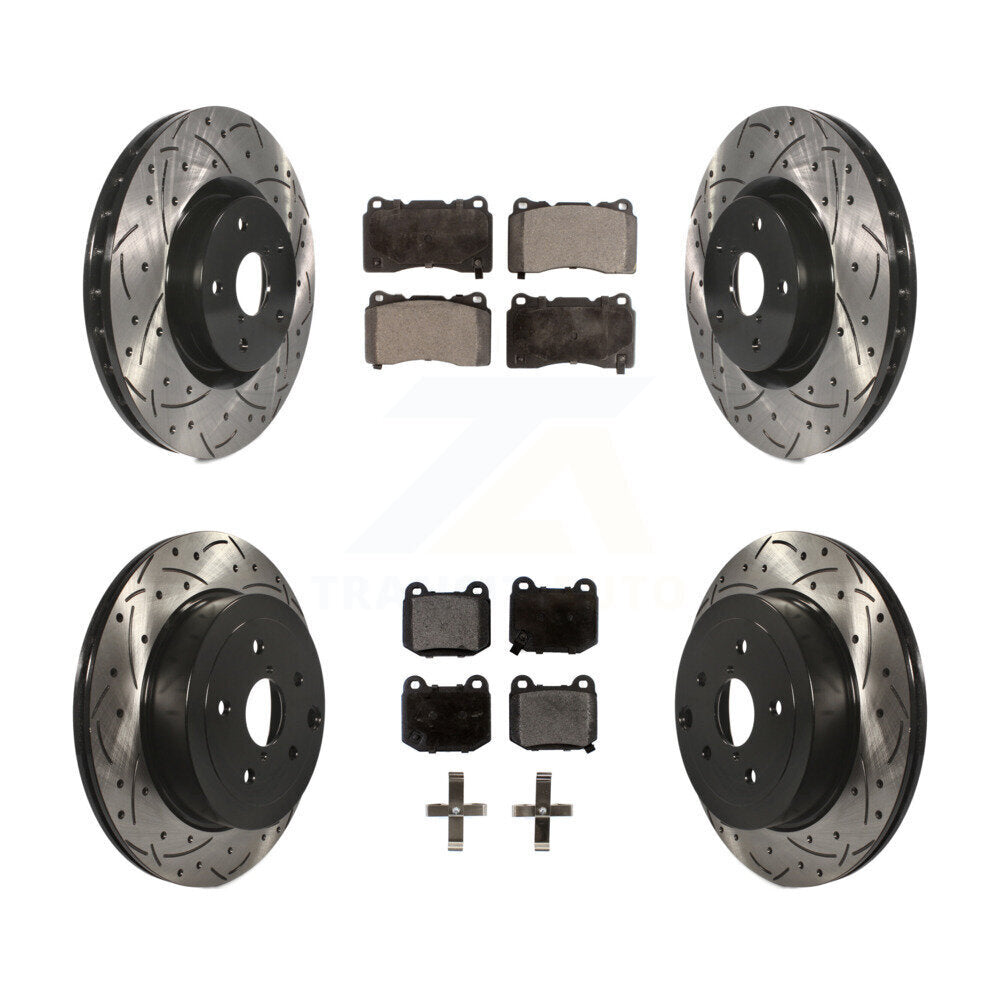 Performance Upgrade Brake Kit For 2013 Subaru WRX STI KDT-100292 Transit Auto