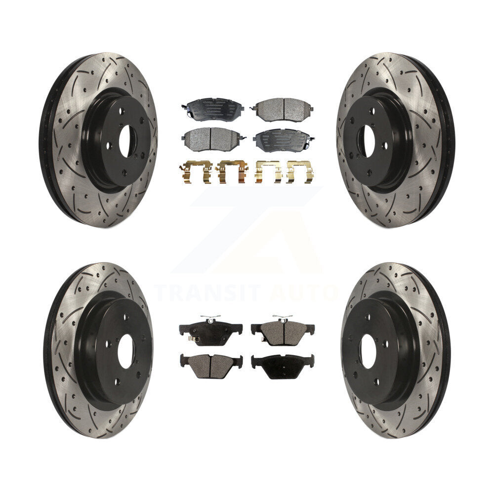 Performance Upgrade Brake Kit For 2015 Subaru Outback KDT-100298 Transit Auto