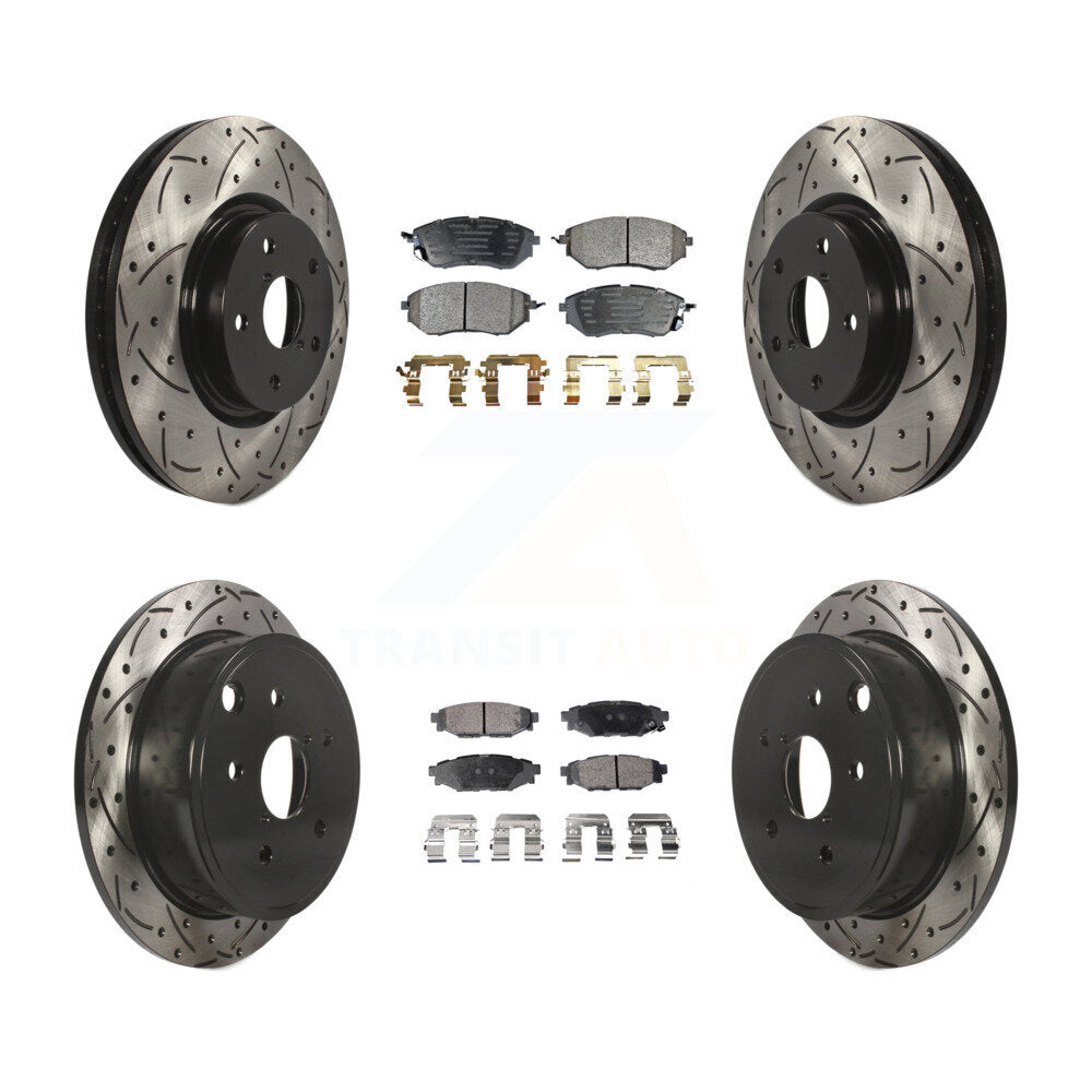 Performance Upgrade Brake Kit For 2015 Subaru WRX KDT-100299 Transit Auto