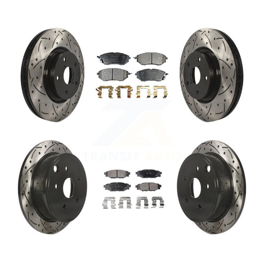 Performance Upgrade Brake Kit For 2015 Subaru WRX KDT-100299 Transit Auto