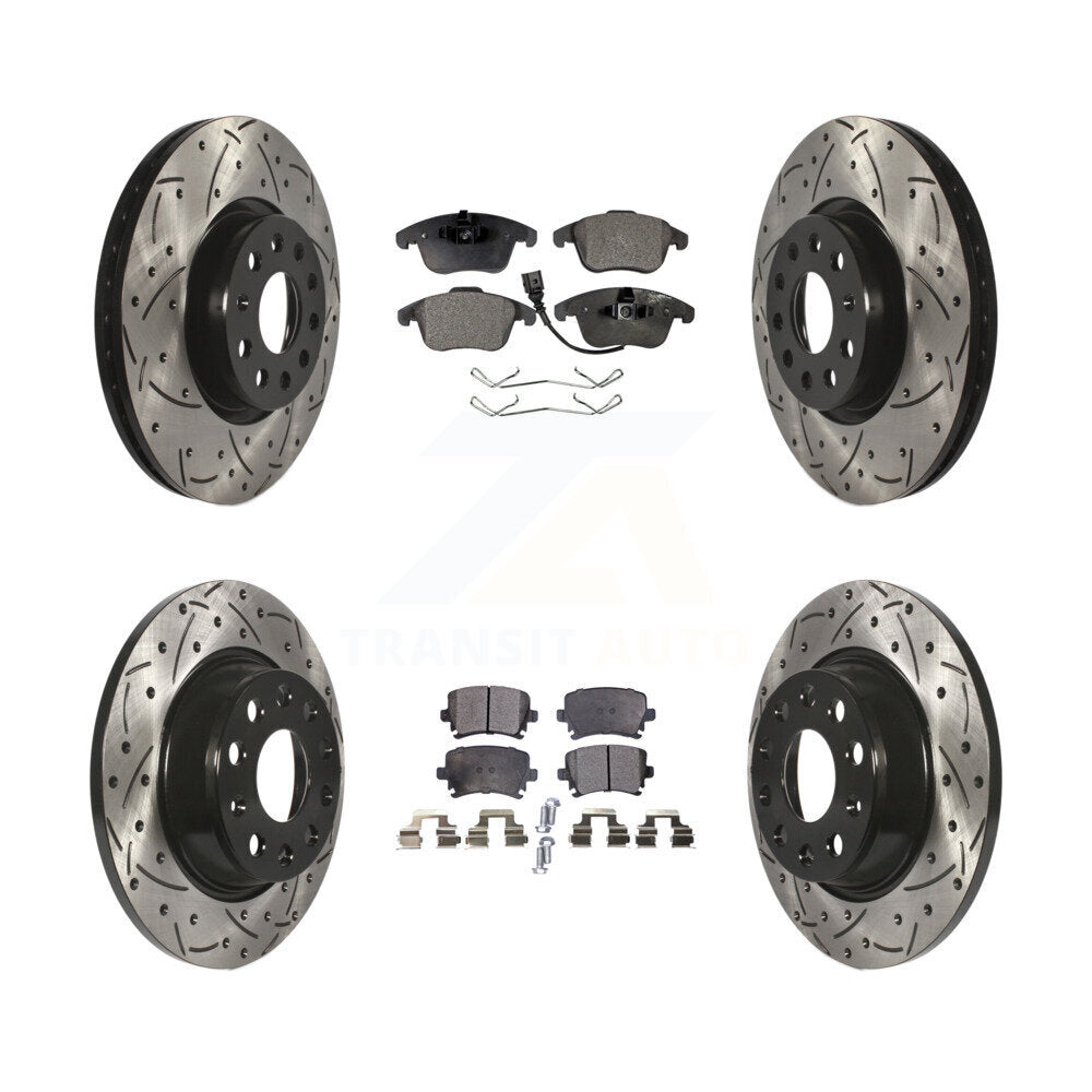 Performance Upgrade Brake Kit For 2015 Audi Q3 Quattro KDT-100305 Transit Auto