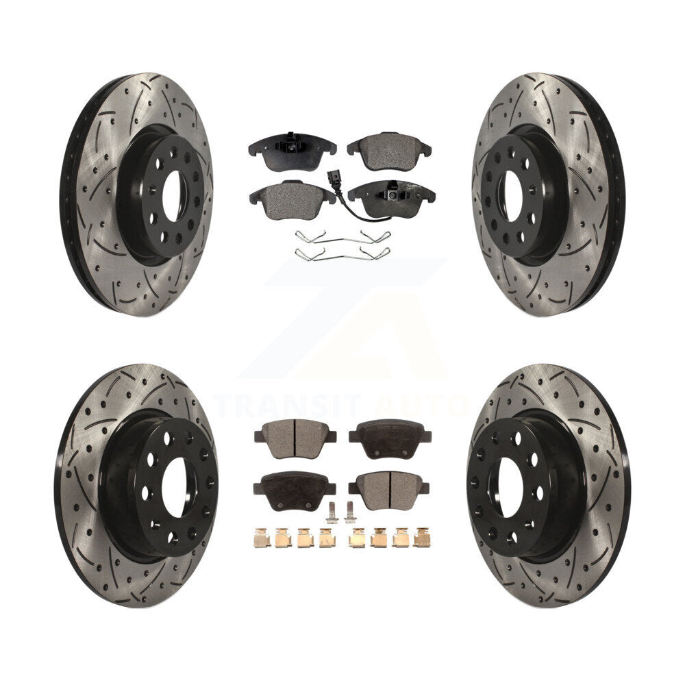 Performance Upgrade Brake Kit For 2013 Volkswagen Passat KDT-100306 Transit Auto