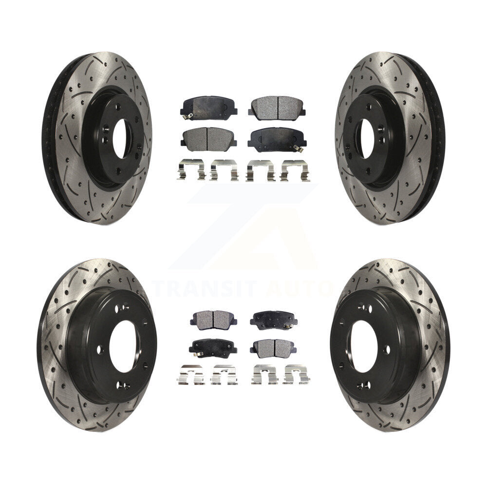 Performance Upgrade Brake Kit For 2015 Hyundai Veloster Turbocharged KDT-100311 Transit Auto