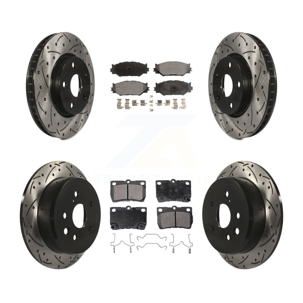 Performance Upgrade Brake Kit For 2007 Lexus IS250 KDT-100321 Transit Auto