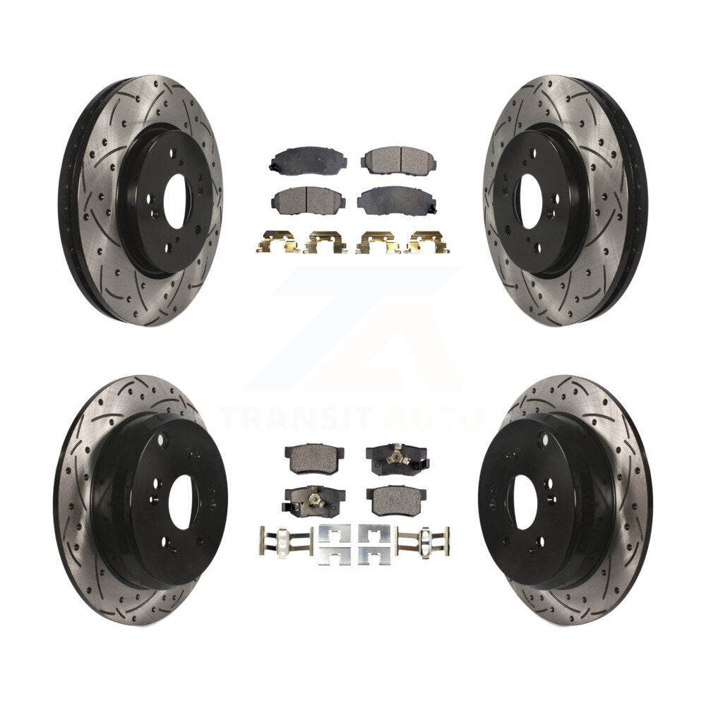 Performance Upgrade Brake Kit For 2007 Honda CR-V KDT-100323 Transit Auto