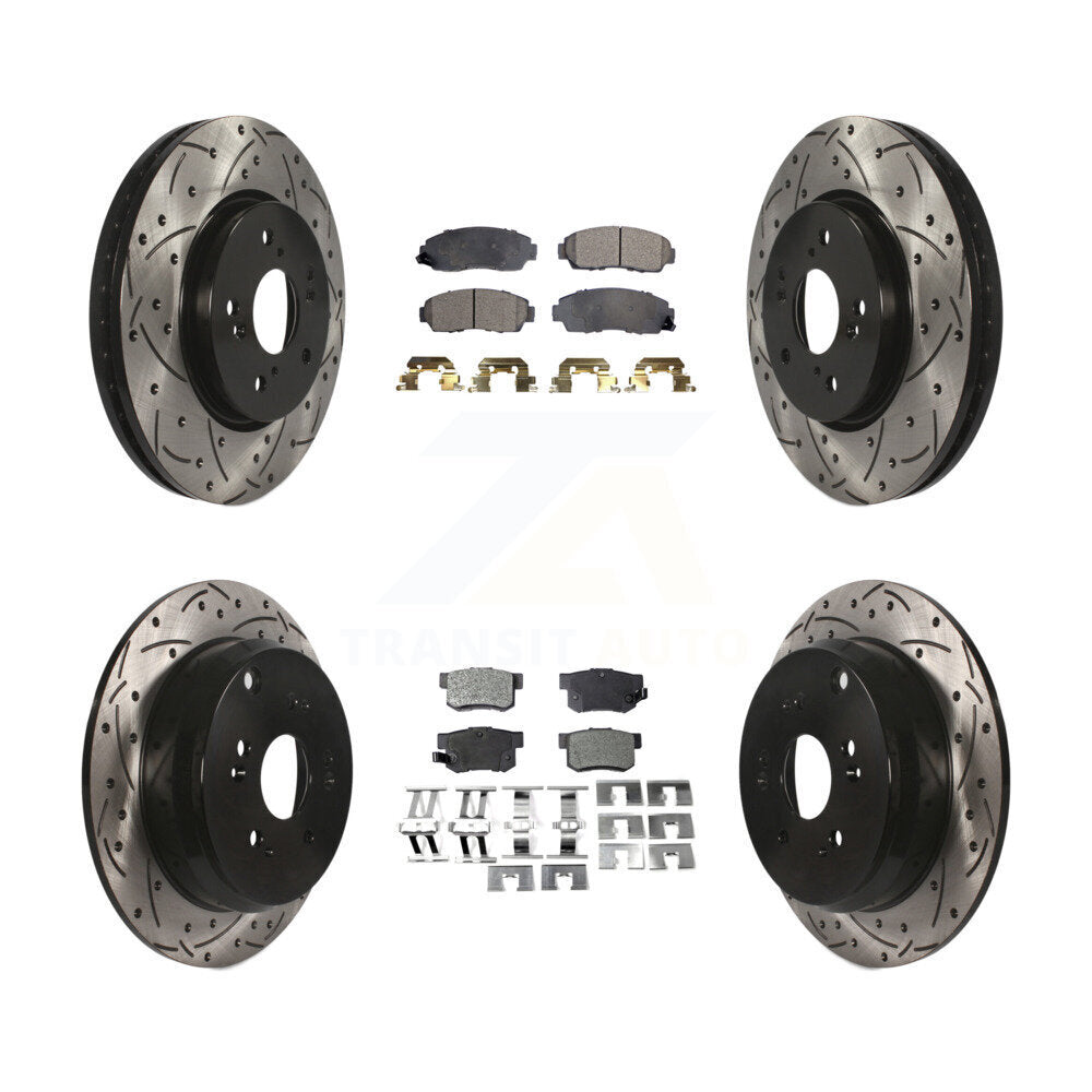 Performance Upgrade Brake Kit For 2008 Acura RDX KDT-100324 Transit Auto
