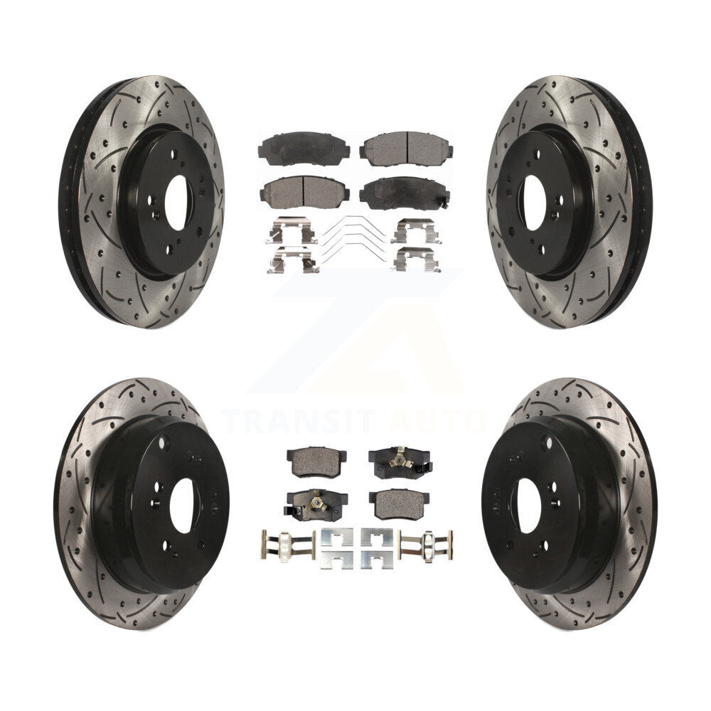 Performance Upgrade Brake Kit For 2015 Honda CR-V AWD KDT-100325 Transit Auto
