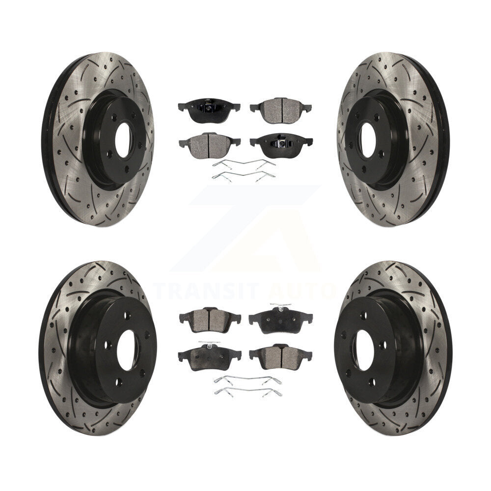 Performance Upgrade Brake Kit For 2014 Ford Transit Connect 104.8" wheel base KDT-100328 Transit Auto