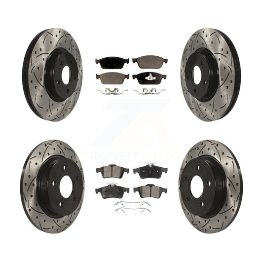 Performance Upgrade Brake Kit For 2014 Ford Focus ST. With 320mm Diameter Rotor KDT-100331 Transit Auto