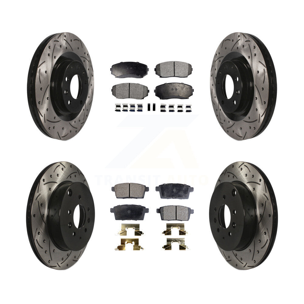 Performance Upgrade Brake Kit For 2014 Mazda CX-9 KDT-100333 Transit Auto