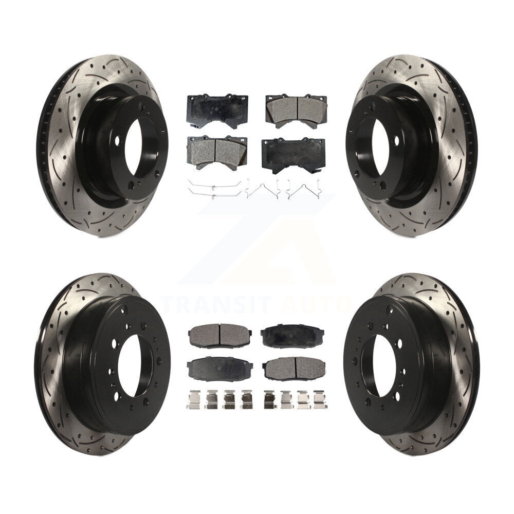 Performance Upgrade Brake Kit For 2007 Toyota Tundra KDT-100334 Transit Auto