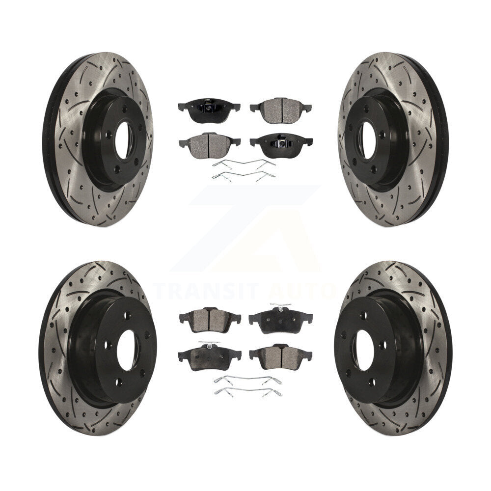 Performance Upgrade Brake Kit For 2014 Ford C-Max PLUG-IN HYBRID EV-GAS (PHEV) engine KDT-100338 Transit Auto