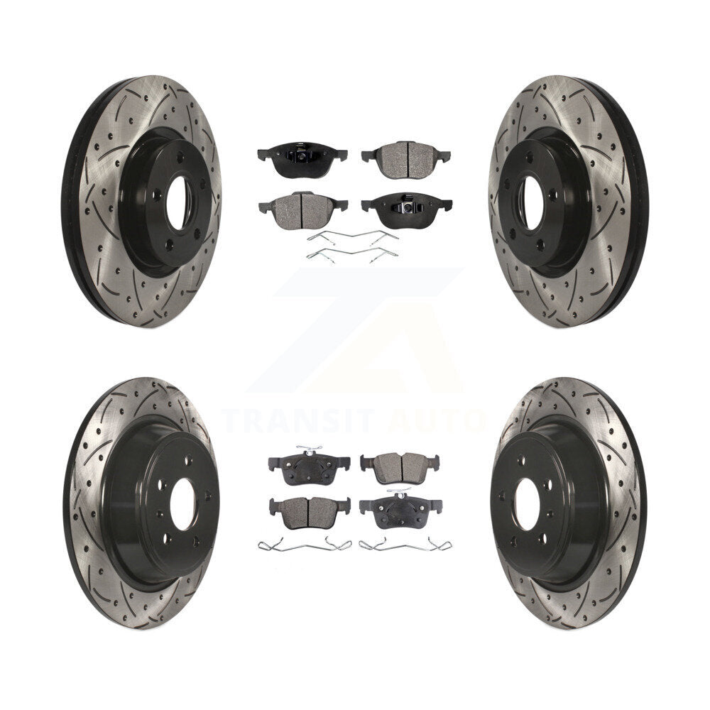 Performance Upgrade Brake Kit For 2017 Ford Escape 2.5L KDT-100339 Transit Auto