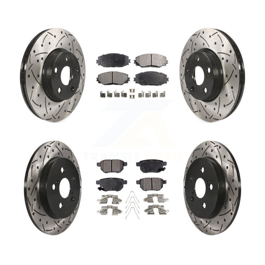Performance Upgrade Brake Kit For 2014 Toyota Corolla KDT-100342 Transit Auto