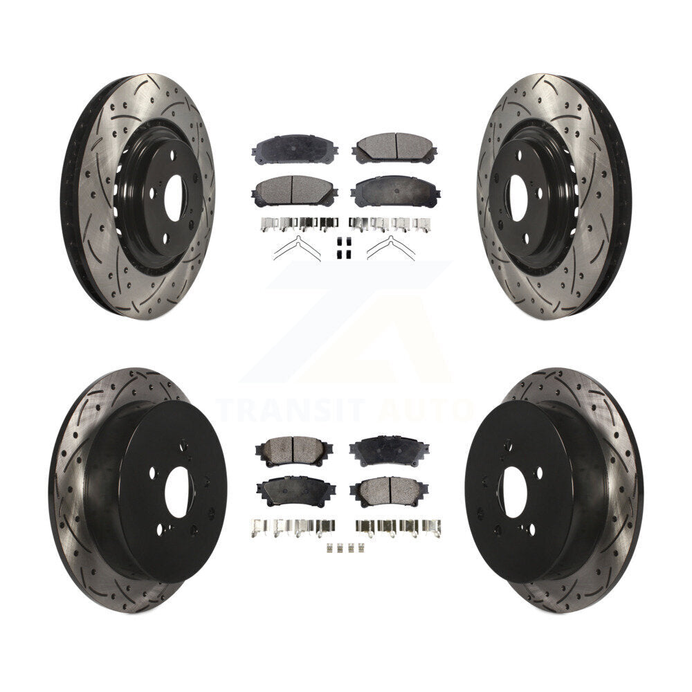 Performance Upgrade Brake Kit For 2011 Lexus RX450h KDT-100343 Transit Auto